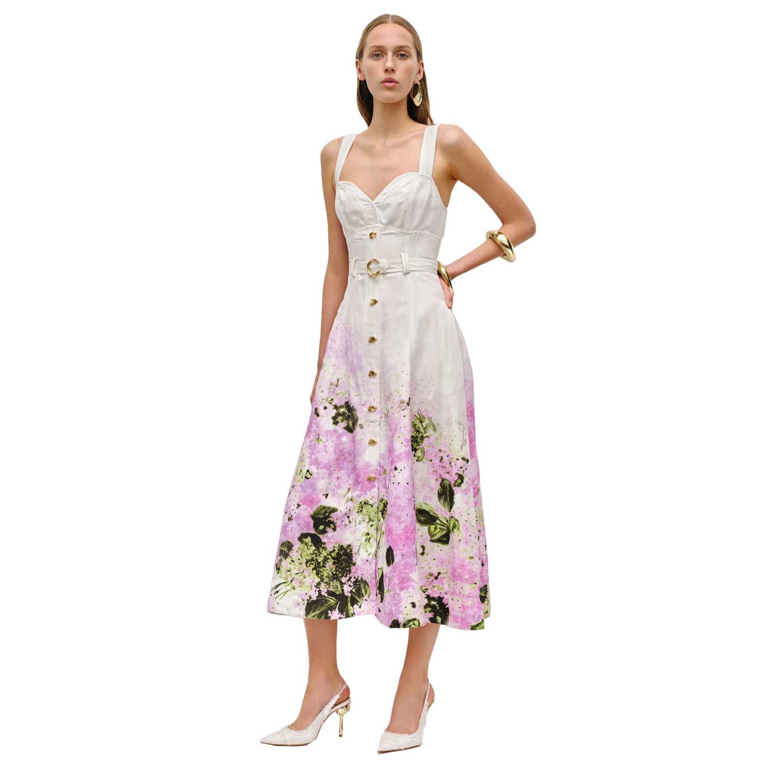 Aje Eartha Midi Dress